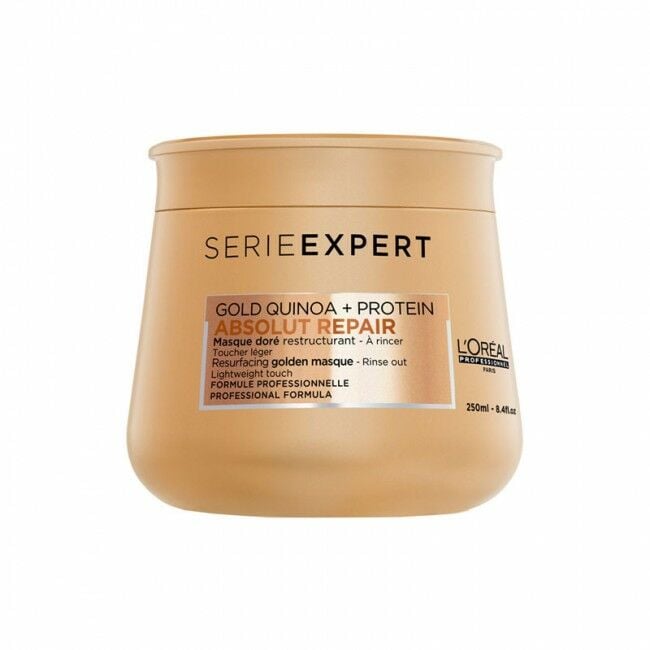 Loreal Serie Expert Absolut Repair Gold Quinoa - Yıpranmış Saçlar İçin Onarıcı Altın Maske 250 Ml.