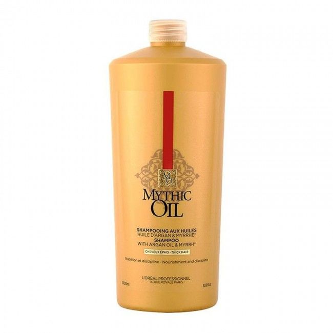 Loreal Mythic Oil - Kalın Telli Asi Saçlar İçin Besleyici ve Düzleştirici Parlaklık Şampuanı 1000 Ml.