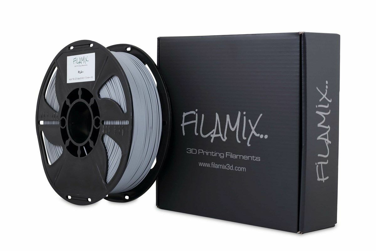Filamix Gri 1.75mm PLA+ Filament 1KG