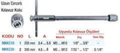 Maier HSS Cırcırlı Uzun Kılavuz Kolları  (Ölçü Seçeneklerine Bakınız)