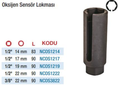 NT Tools Oksijen Sensör Lokmaları (Ölçü Seçeneklerine Bakınız)