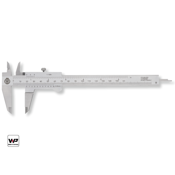Werka WPro Hassas Mekanik Kumpas 0.05mm (Ölçü Seçeneklerine Bakınız)