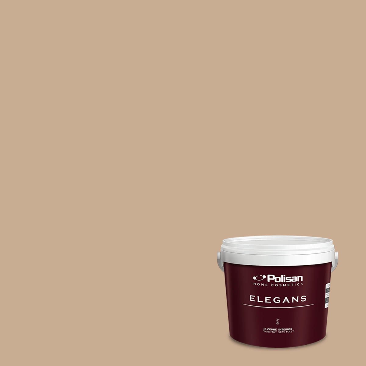Polisan Elegans Yarı Mat İç Cephe Boyası 2,5 Litre Elegan Mocha 4032 Cİ-6265