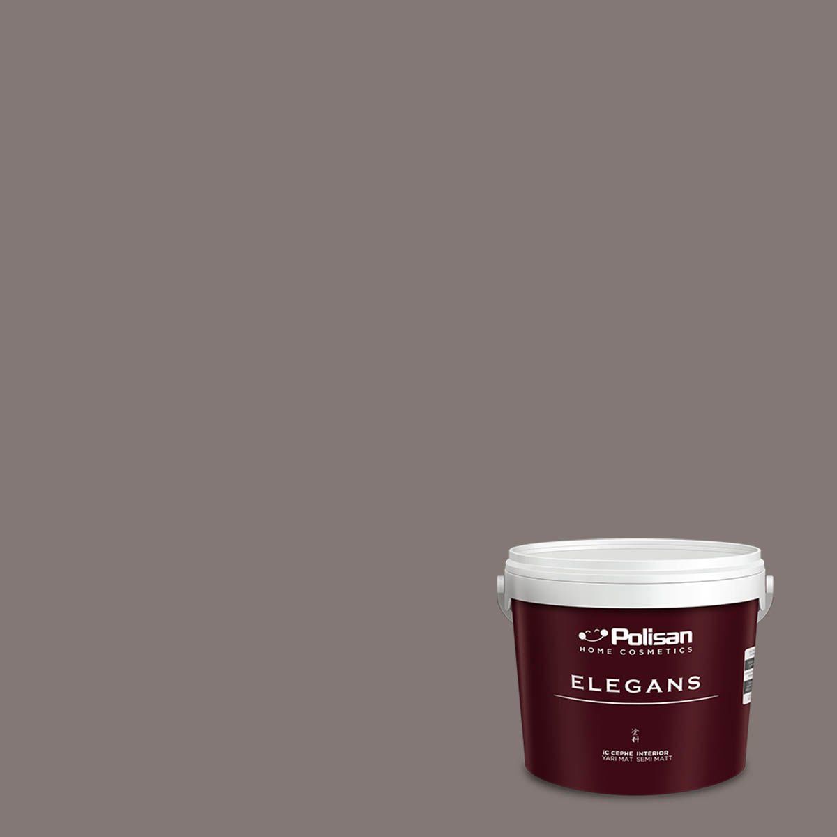 Polisan Elegans Yarı Mat İç Cephe Boyası 12,5 Litre Elegan Gri 4004 Cİ-6205