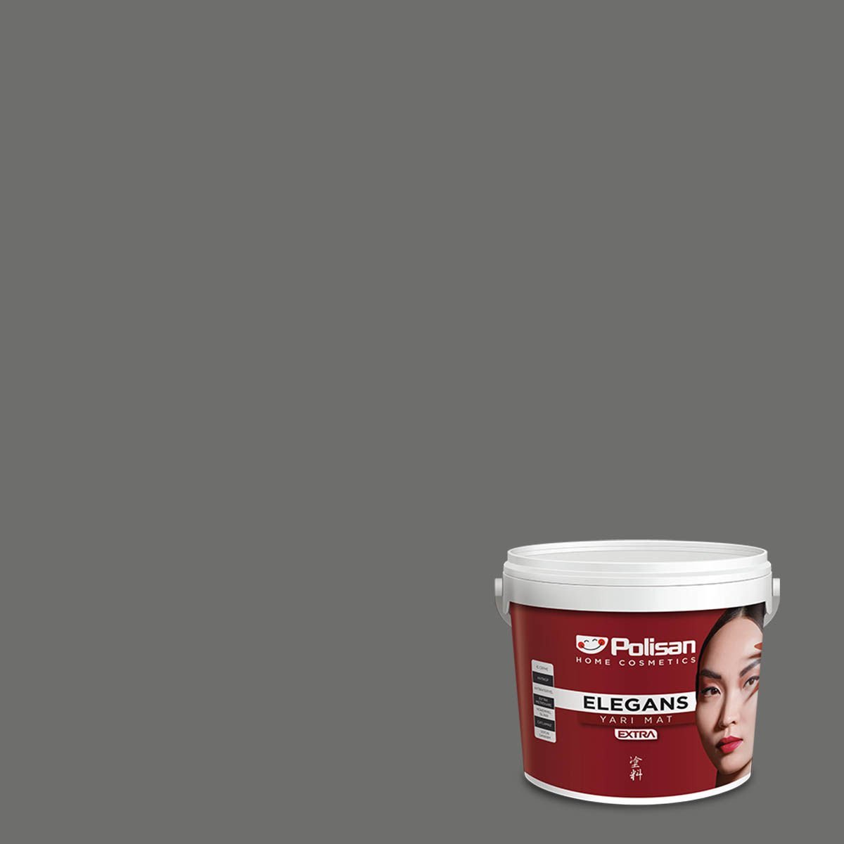 Polisan Elegans Extra Yarı Mat İç Cephe Boyası 7,5 Litre Bora Grisi 4486 Cİ-7625