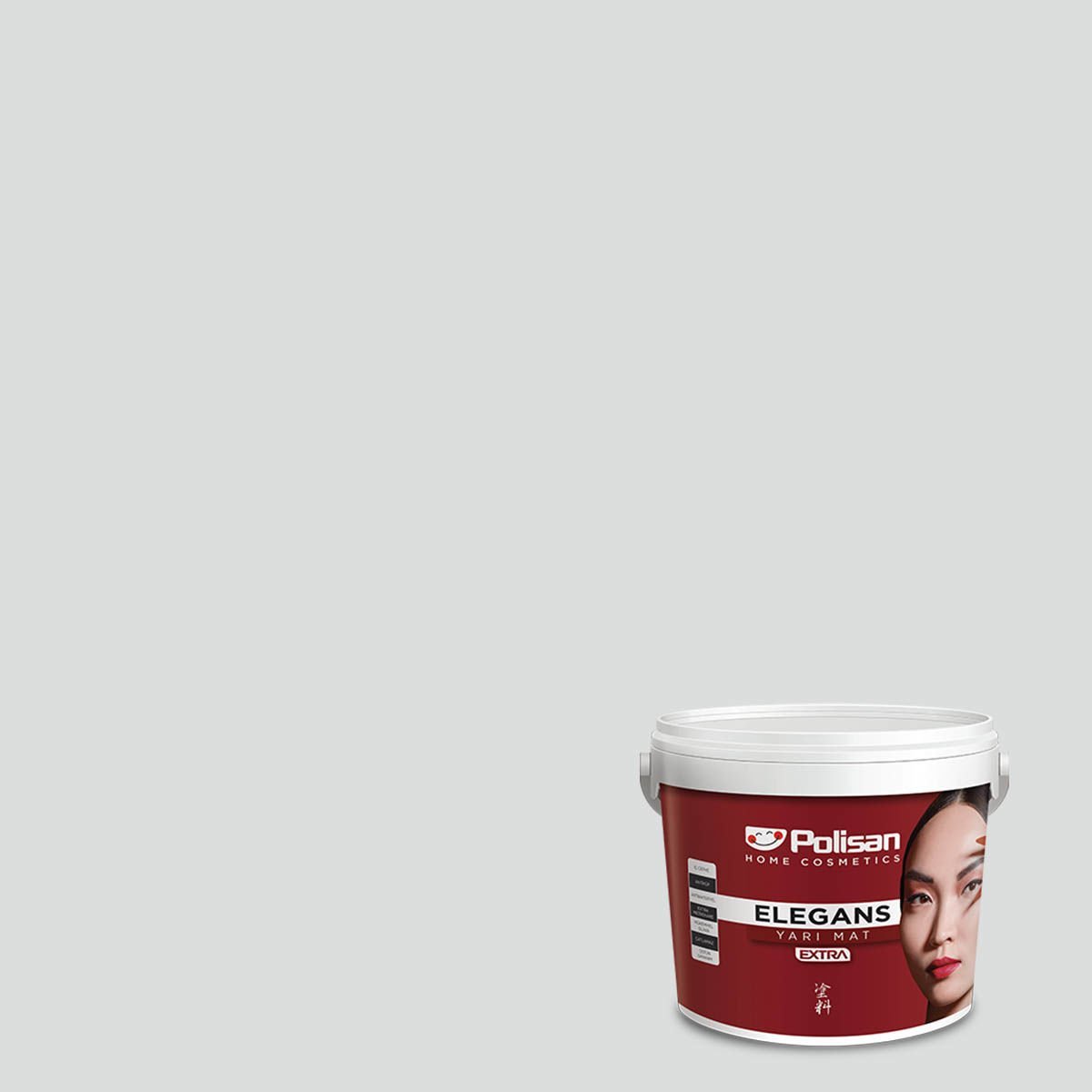 Polisan Elegans Extra Yarı Mat İç Cephe Boyası 15 Litre Dingin Gri 4473 Cİ-7601