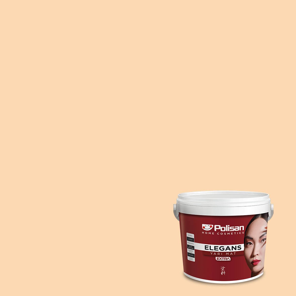Polisan Elegans Extra Yarı Mat İç Cephe Boyası 2,5 Litre Koyu Şampanya 299 Cİ-7142