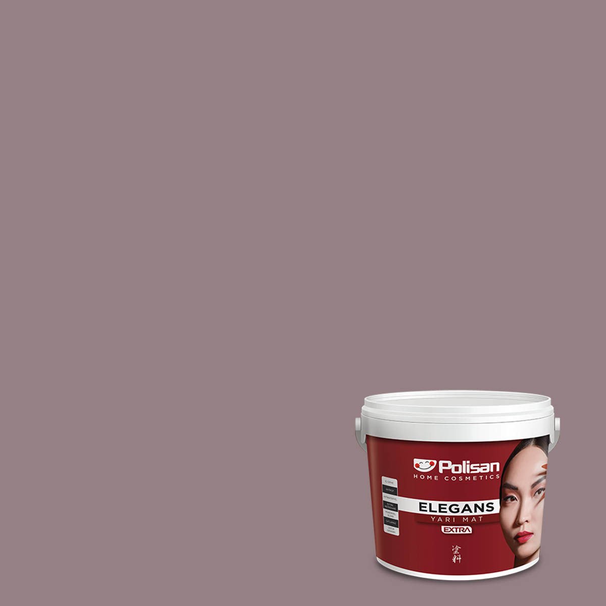Polisan Elegans Extra Yarı Mat İç Cephe Boyası 12,5 Litre Elegan Viole 4117 Cİ-6454