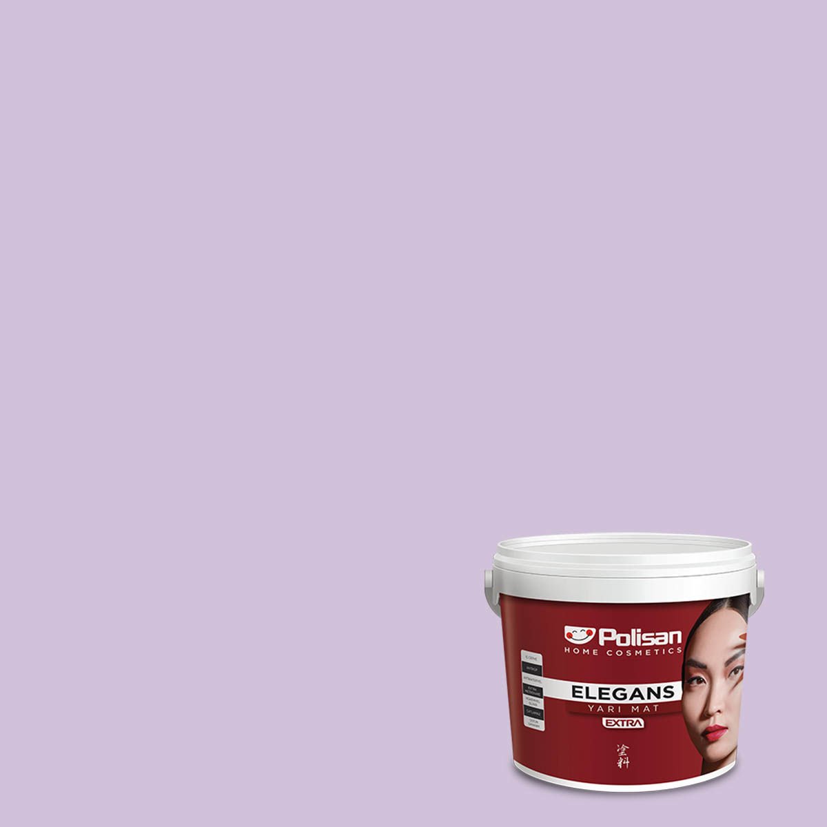 Polisan Elegans Extra Yarı Mat İç Cephe Boyası 7,5 Litre Royal Lila 600 Cİ-7552