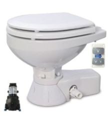 Jabsco Solenoid Beslemeli Küçük Taş 24V Marin Tuvalet