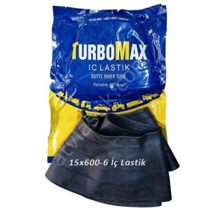 TurboMax 15x600-6 İç Lastik ( Atv-Tarım-Golf Çim )