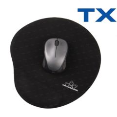 TX Jel Bilek Destekli Ekstra 250x220 Mouse Pad siyah