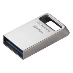 KINGSTON DTMC3G2/64GB DATATRAVELER 64GB MICRO 200MB/S METAL USB 3.2 GEN 1 FLASH BELLEK