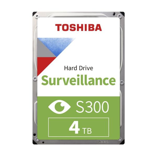 TOSHIBA S300 4TB 3.5 5400RPM 256MB SATA3 HDWT840UZSVA GÜVENLİK DİSKİ