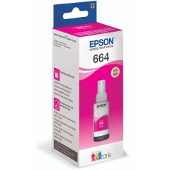 EPSON C13T66434A (T664)  KIRMIZI MÜREKKEP 70ML