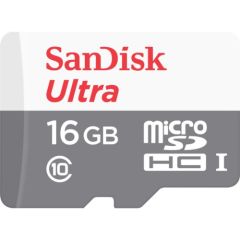 SANDISK SDSQUNS-016G-GN3MN 16GB MICRO SD ANDROID 80 MB/S
