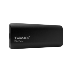TWINMOS 512GB TAŞINABILIR EXTERNAL SSD USB 3.2/TYPE-C DARK GREY (PSSDFGBMED32)