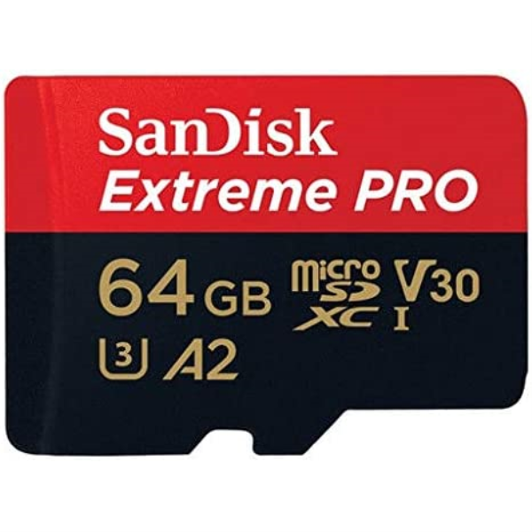 SANDISK SDSQXCU-064G-GN6MA 64GB MICRO SD EXTREME PRO 64GB 200MB/S