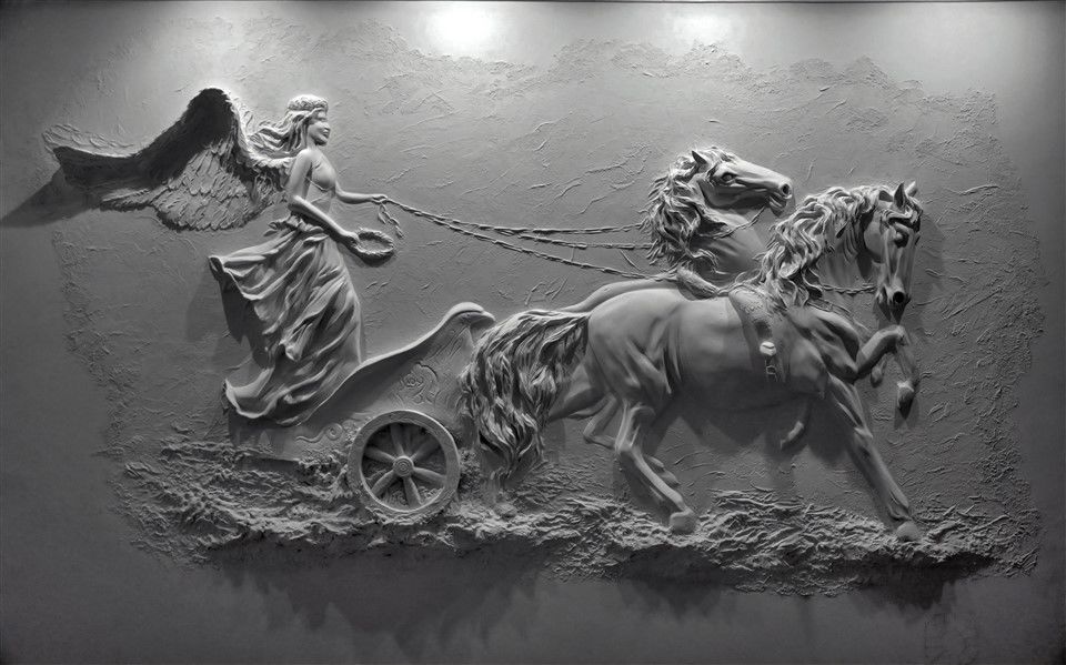 Roma at arabası yarışı görseli duvar kağıdı boy 230 en 260