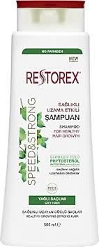 Restorex Sağlıklı Uzama Etkili Yağlı Saçlar için Şampuan 500 ml