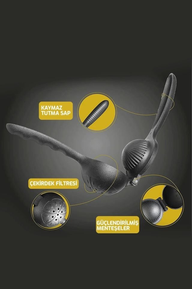 Döküm Limon ve Portakal Sıkacağı - Nerenciye Sıkacağı Çekirdek Filtreli