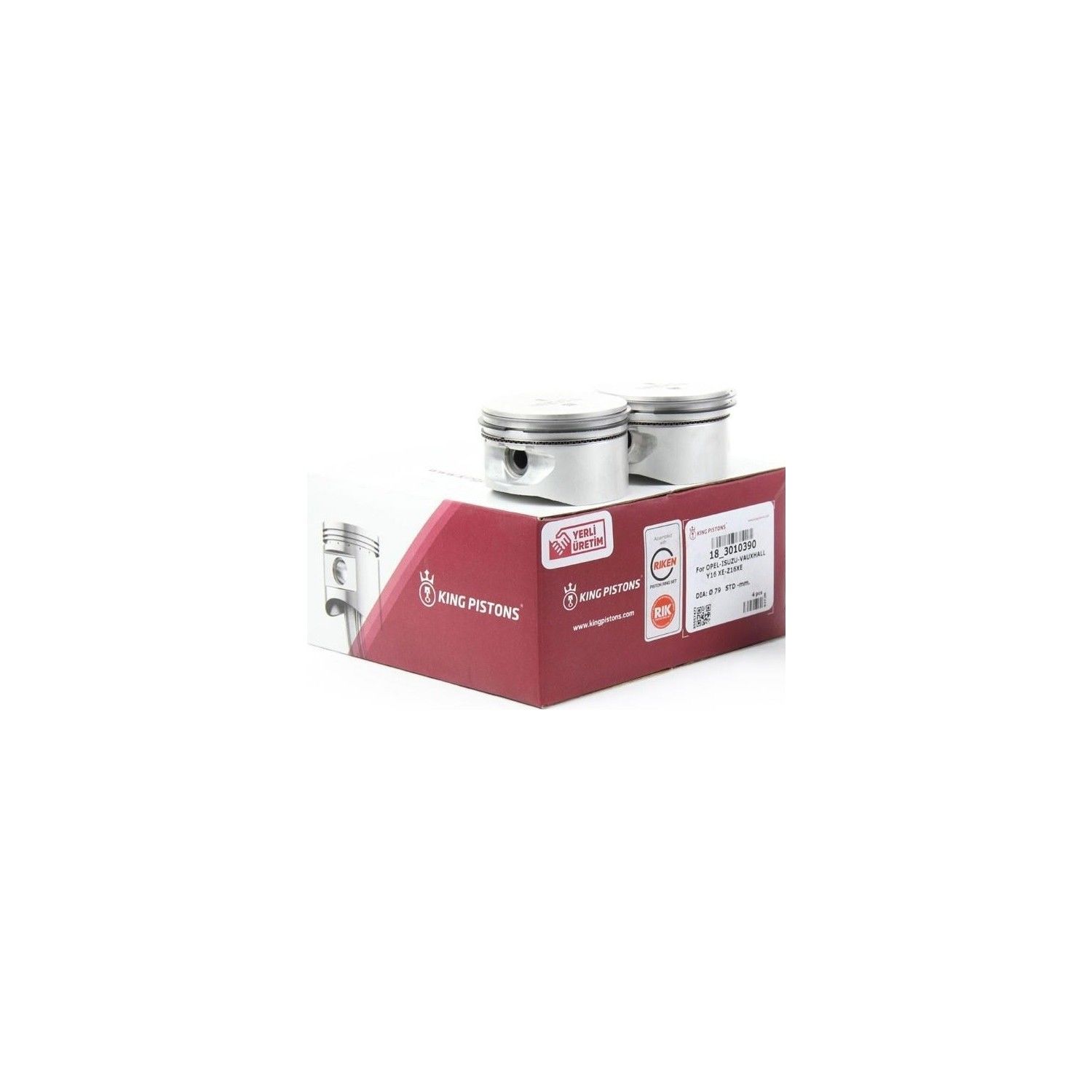 Chevrolet Evanda 2.0 Benzinli Piston Sekman Takımı (0.50) Ölçü Kıng Marka
