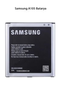 Samsung A105 Telefonlarla Uyumlu Batarya 3400 mAh