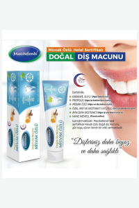 Misvak Özlü Doğal Diş Macunu Florürsüz 75 ml