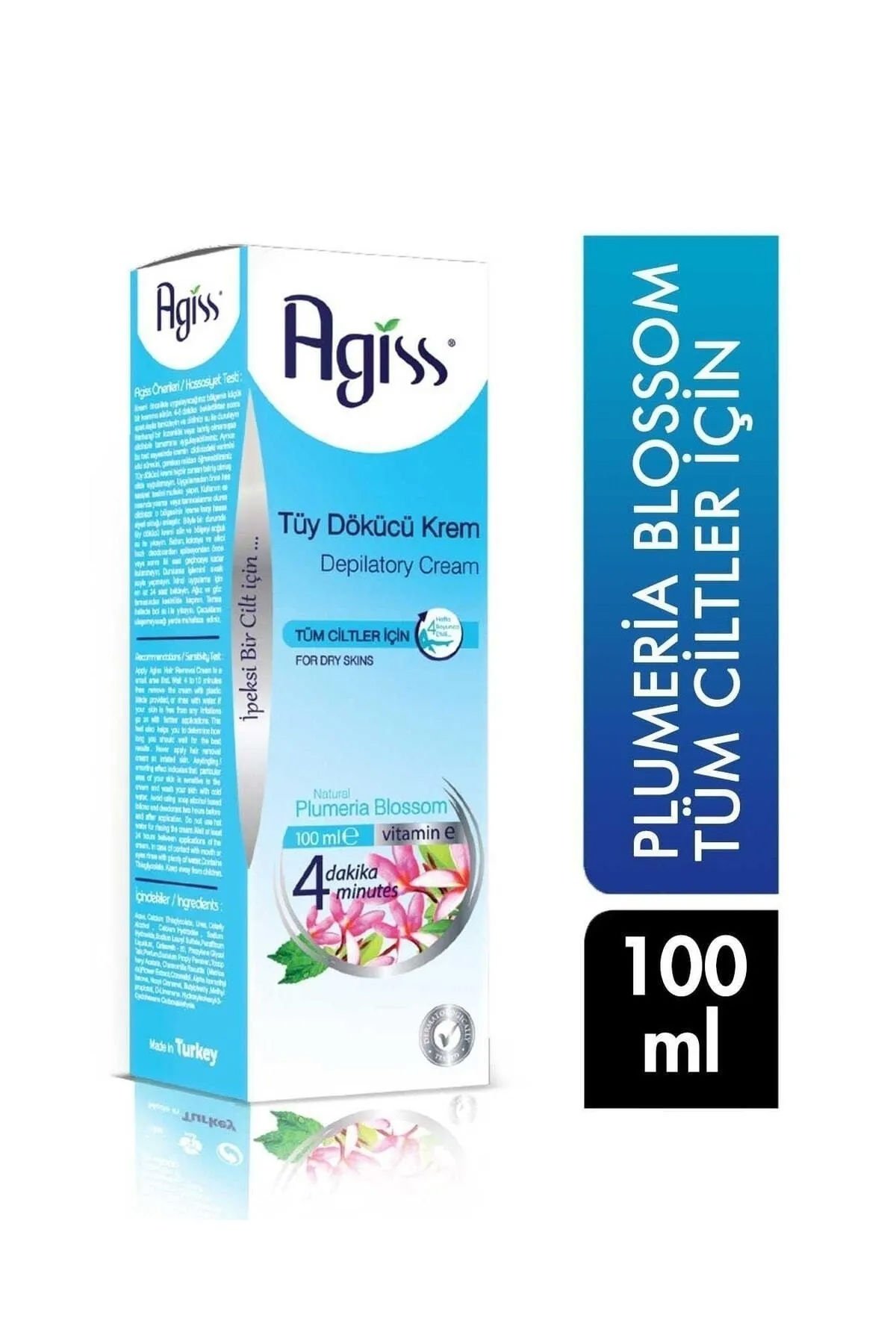 AGISS Tüy Dökücü Krem Tüm Ciltler İçin 100 ml