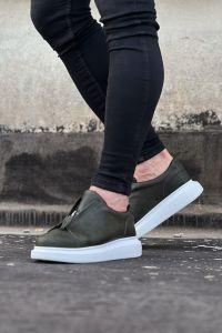 WG010 Haki Erkek Casual Ayakkabı