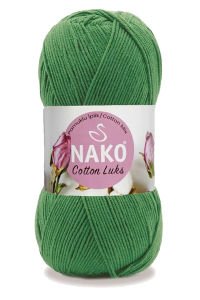 5 Adet Cotton Lüks Yelek Tunik Kazak Bluz Hırka İpi Yünü Yeşil 97576