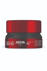 Agiva Hair Wax 155 Ml Mega Tutuş Daha Sert Görünümlü Saç Şekillendirci05 RED