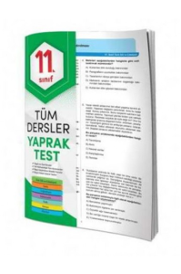 Tüm Dersler Yaprak Test 11