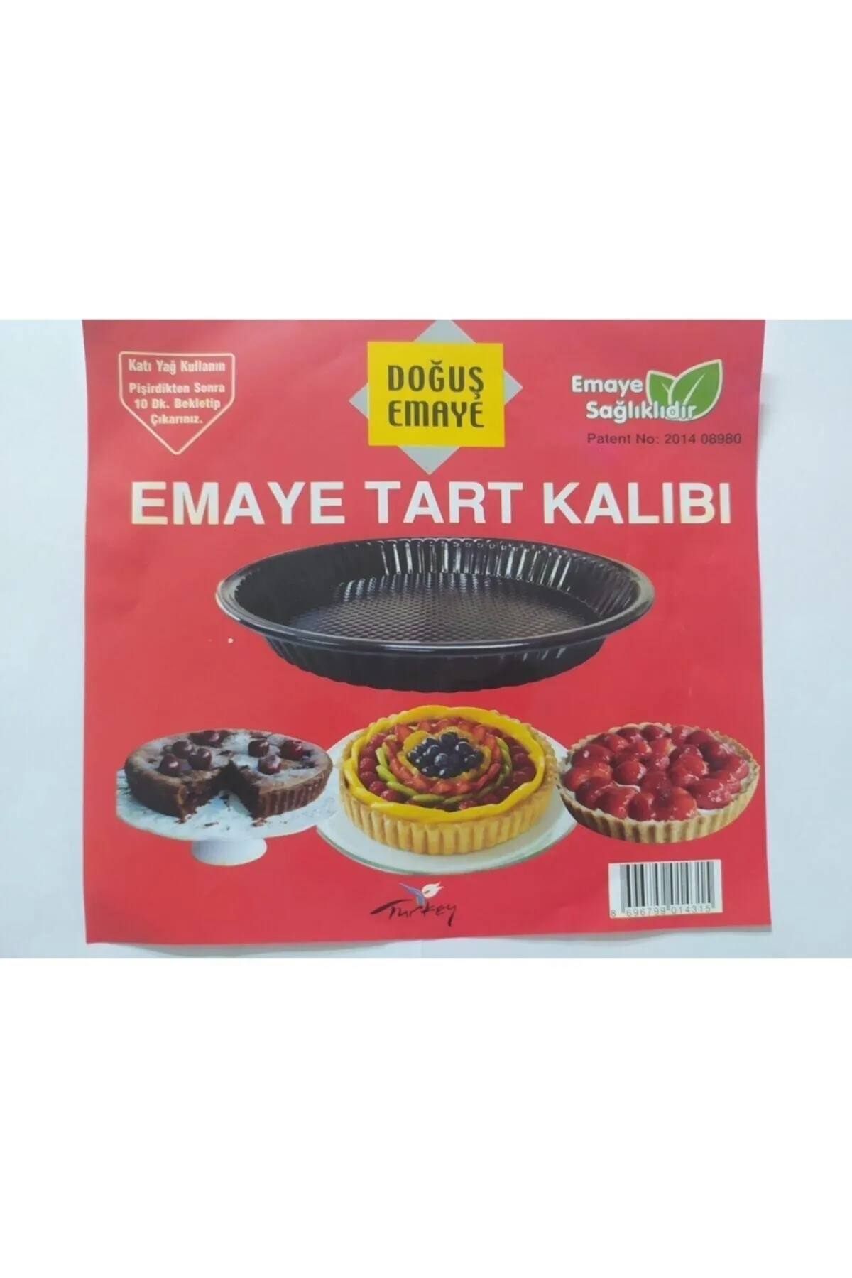 Emaye Tart Turta Kalıbı Royaleks-82501