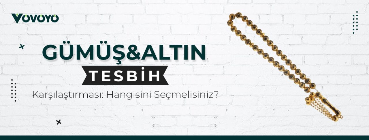 Gümüş Tesbih ve Altın Tesbih Karşılaştırması