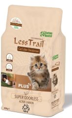 LESS TRAİL KEDİ KUMU KOKU GİDERİCİ ACTİVE KARBON 420Gr +ÇİÇEK KOKULU