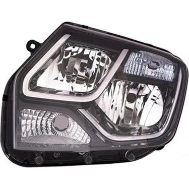 Duster 1-I Sol Far Lambası İçi Siyah Nikelajlı (Motorsuz) (2013-2017) 260606709R -Ayfar