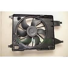 Megane 2-II Scenic 2-II Fan Motor+Pervane+Fan Şasesi (2003-2010) 7701071862-7701071863 -Mga