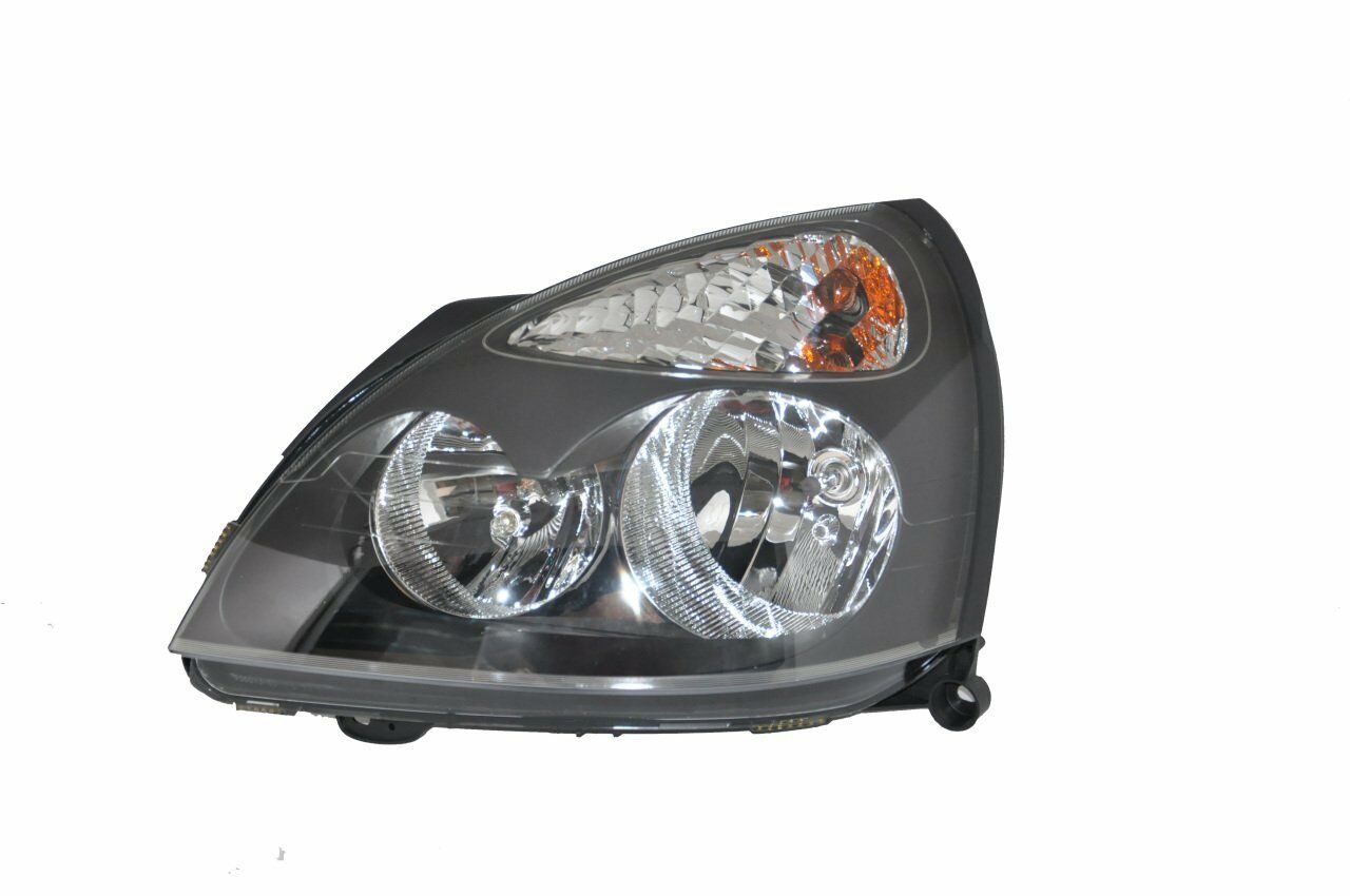 Clio 2-II Sol Far Lambası (Siyah) (2003-2004) 7701054058 -Ayfar