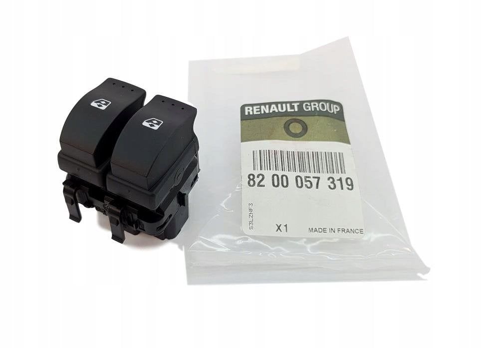 Trafic 2-II Sol Ön Cam Açma Kaldırma Düğmesi (2002-2012) 8200057319 -Renault Mais