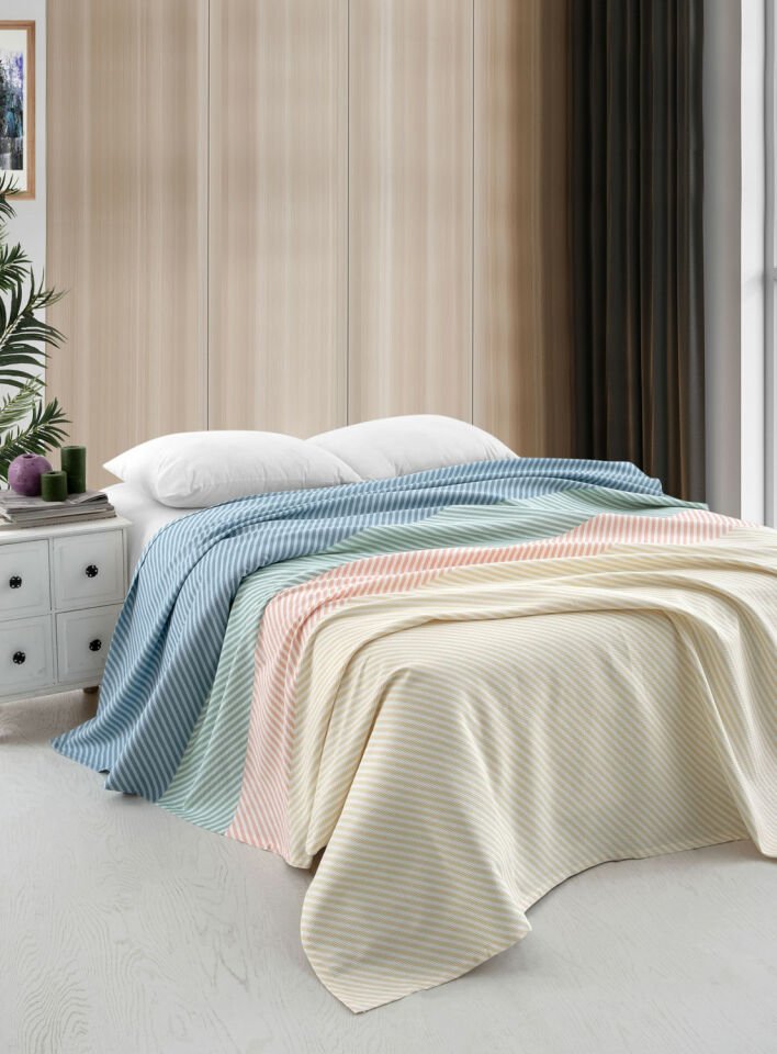 Menderes Home Cotton Collection Pike Çift Kişilik Pike Petite Spring