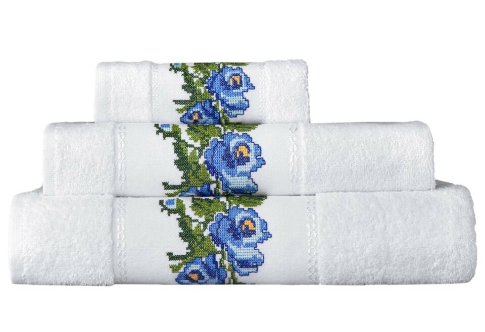 Menderes Home Cotton Collection Bukle 3'lü Havlu Set Kaveviçe Byz