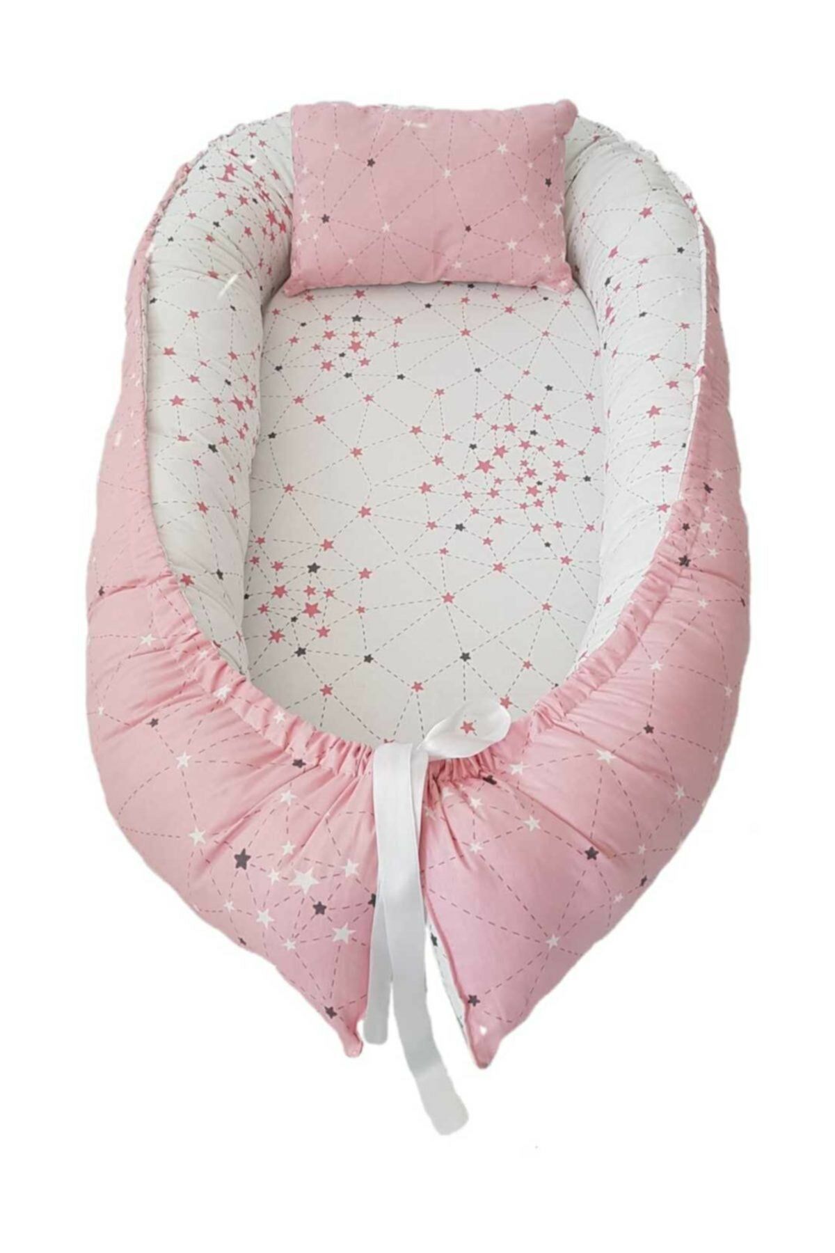 Anne Yanı Puset Pembe Gökyüzü