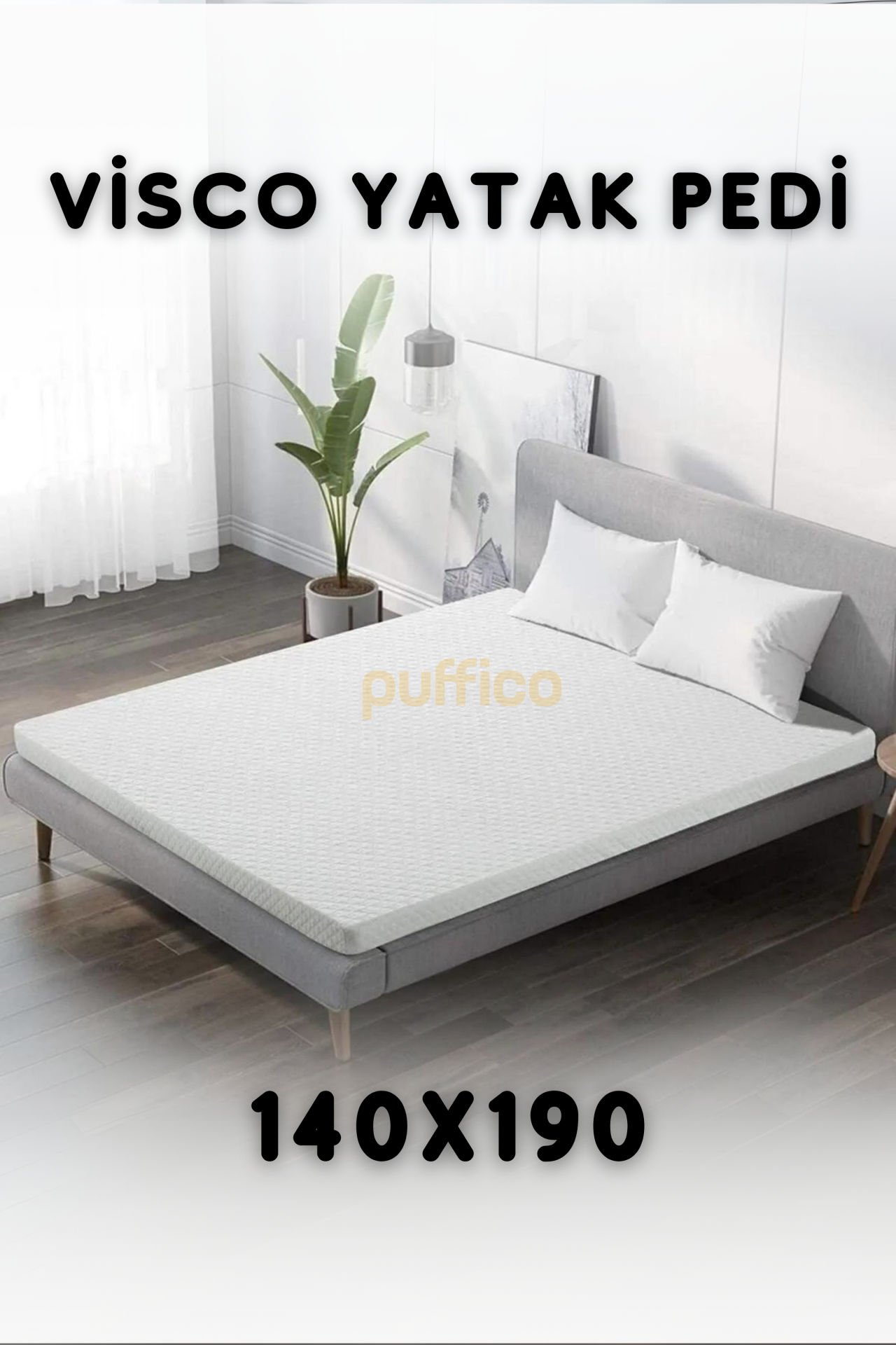 Visco Yatak Pedi 140x190