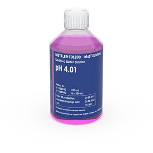 Mettler Toledo Certified (Sertifikalı) Buffer (Tampon) Çözeltisi pH 4.01, 250 mL