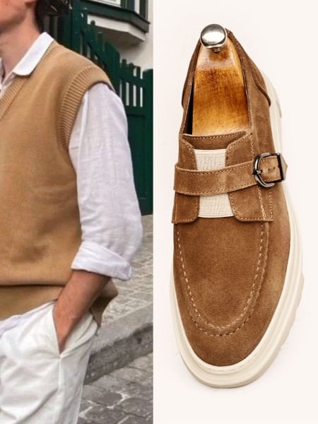 COFFEE SUEDE VASCO KAHVE SÜET ERKEK GÜNLÜK AYAKKABI KAHVE SÜET - 41