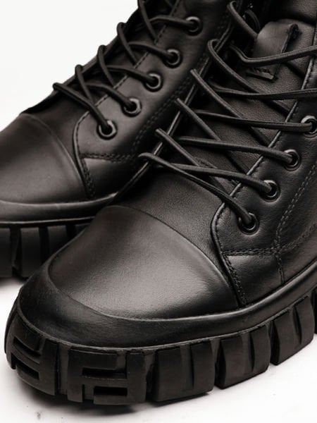 BLACK ROLAND HAKİKİ DERİ TARZ GÜNLÜK BOT SİYAH - 45