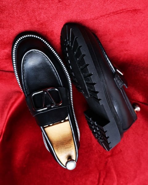 BLACK RALLY KALIN TABAN ERKEK DERİ TARZ AYAKKABI +5CM SİYAH ANTİK - 45