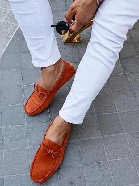 BRICK COLOR CLEVER SÜET  ERKEK GÜNLÜK AYAKKABI KİREMİT SÜET - 42