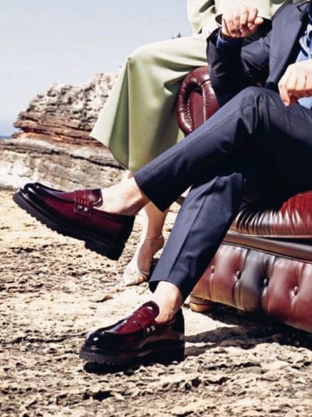 CLARED RED PALERMO HAKİKİ DERİ TARZ AYAKKABI BORDO AÇMA - 41